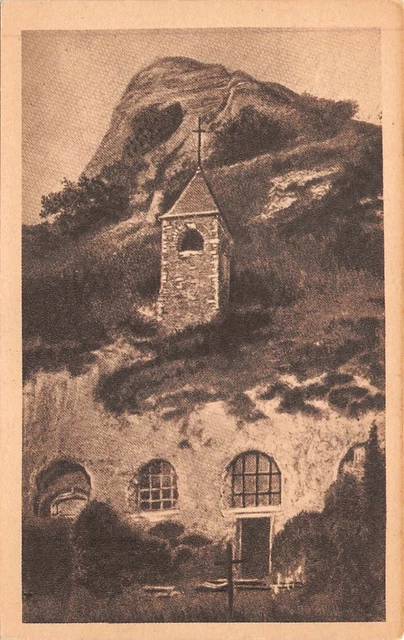 CPA-Haute-Isle l'église souterraine (126359)