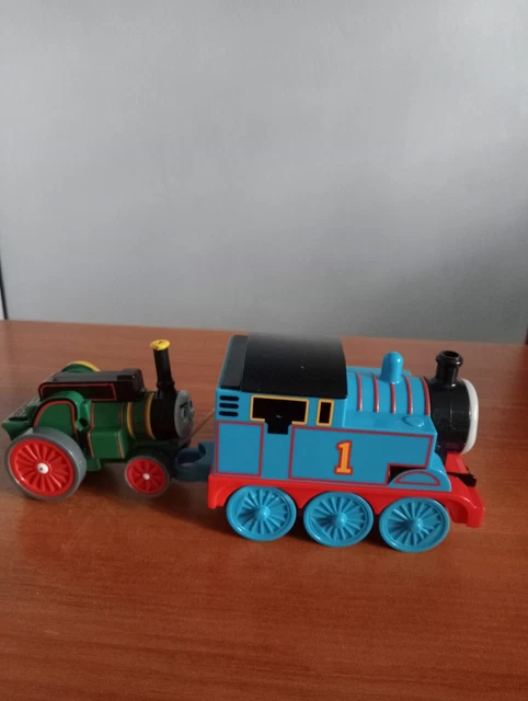 THOMAS THE TANK Engine & Trevor The Traction Engine/ Pull & Go /Tomy £7 ...
