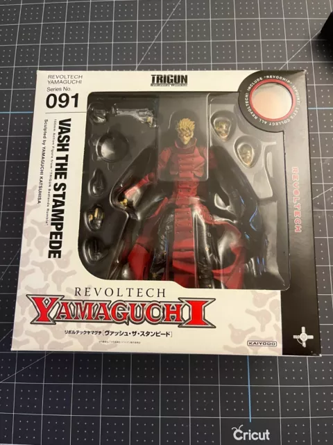 Revoltech Yamaguchi Trigun VASH the Stampede Figure 091 Kaiyodo [INCOMPLETE]