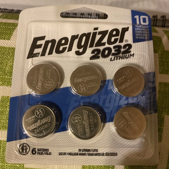 ENERGIZER CR2032 LITHIUM Batteries 6 Count 5.00 PicClick