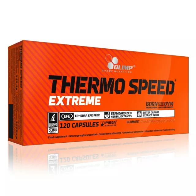 Olimp Thermo Speed 143,05€/kg Extreme 120 Kapseln 2