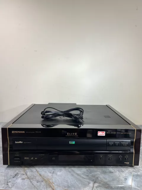 Pioneer Elite DVL-91 Laser Disc DVD LD Player Japan Vintage - Tested Works