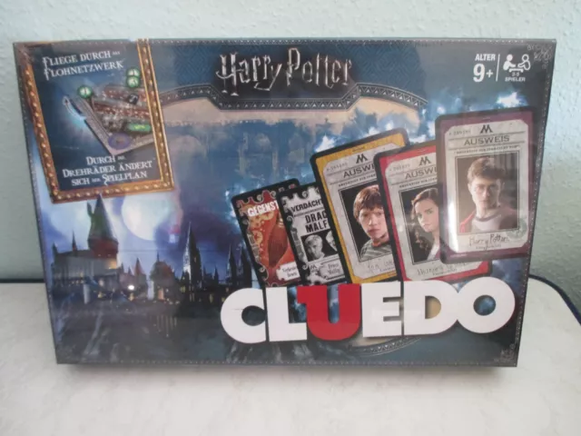 CLUEDO HARRY POTTER Sonderedition Brettspiel Sammler NEU