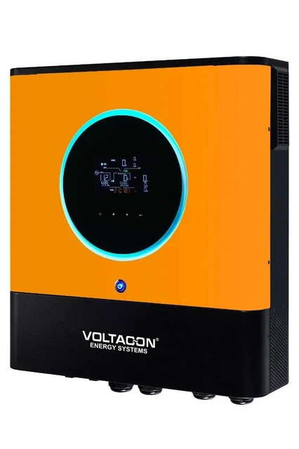 Inversor solar fuera de la red 8 kW Max-II/cargador DOBLE MPPT 48V 150A. Wi-Fi. Híbrido.