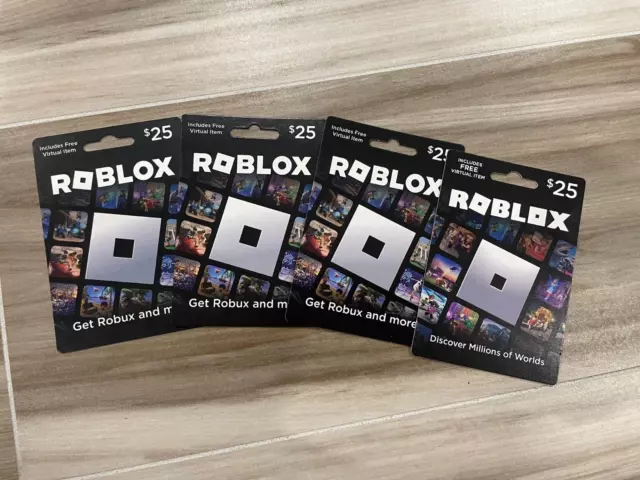 25 dollar gift card - Roblox