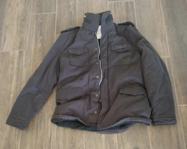 SURPLUS ARMY PARATROOPER Mens Winter Field Jacket Military M65 Coat