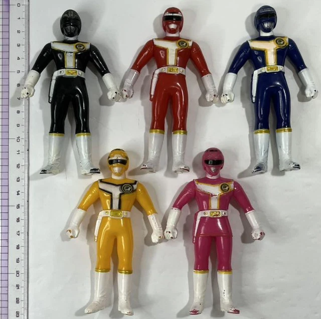 POWER RANGERS KOUSOKU Sentai Turboranger Chogokin DX Turbo Lager Megazord 2set EUR 322,55