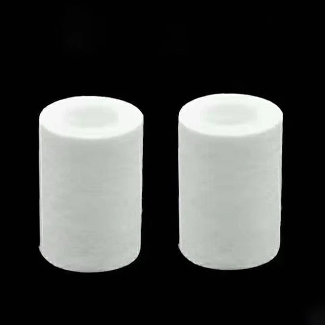 2 piezas de accesorios de filtro de ducha de algodón PP sistema de filtración de baño