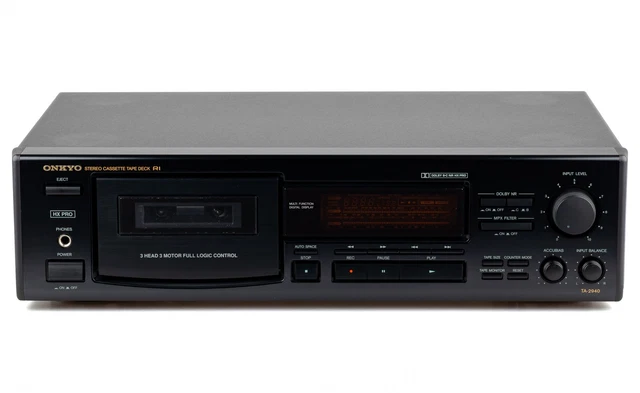 Onkyo TA-2630 Cassette en Noir