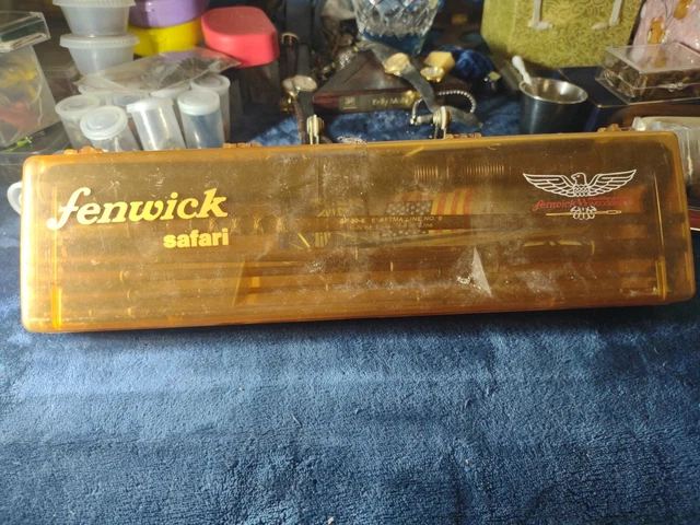 FENWICK VOYAGEUR SF 75 5 fly and spin used with case $99.90