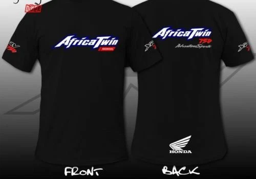 T-Shirt Shirt Honda Africa Twin 750 Adventure Dakar Crf Biker Motorcycle