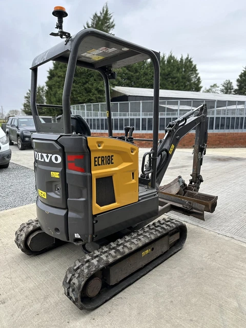 2019 Volvo ECR18E Mini Digger Excavator (Kubota JCB)