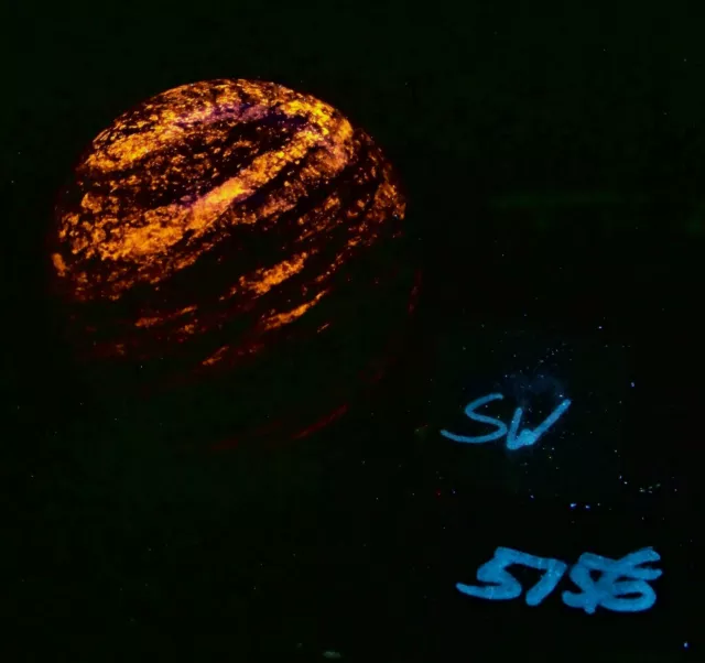 Fluorescent Langban Sweden Svabite 70mm Collection Sphere 5156