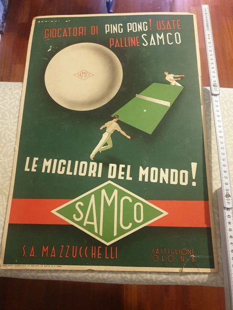 Cartello Insegna Pubblicitaria Samco