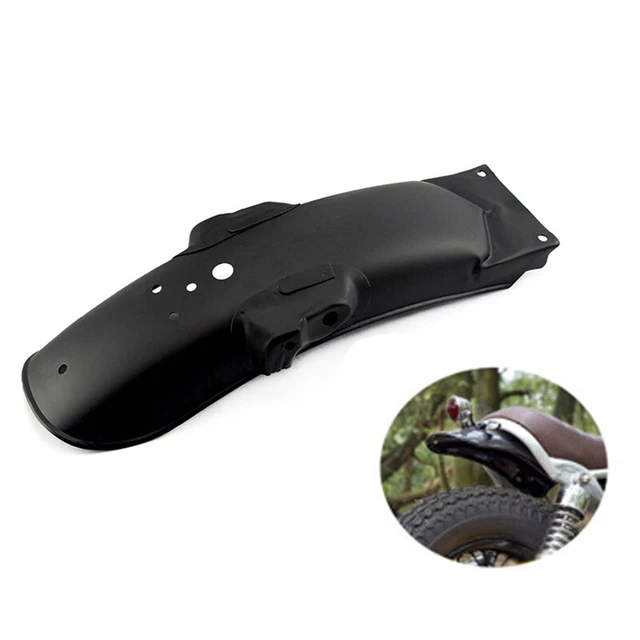 1×Metal Motorcycle Bike Rear Tire Fender Mud Guard Cover Protector Splash Proof