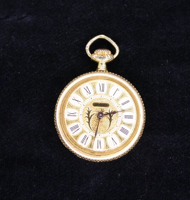 Montre De Poche SARCAR – Plaqué Or 10 Microns, Mécanique Manuelle, Suisse, à Nettoyer