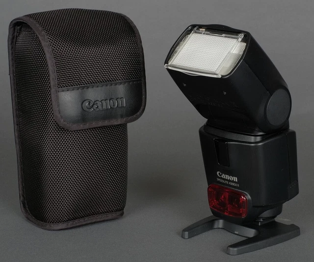 Canon Speedlite 430EX II TTL Bounce Swivel Zoom Digital Camera Flash
