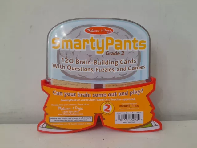 Melissa And Doug Smarty Pants Grade 2 Childrens Educational Game Complete