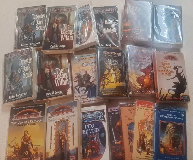 AD&D Novels (Multi-Listing) Dragonlance, Ravenloft, Spelljammer, Greyhawk Etc.