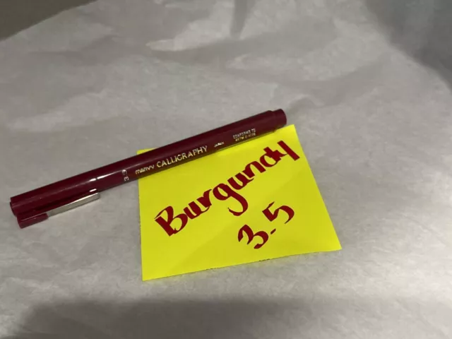 Marvy Calligraphy Pen 3.5 BURGUNDY