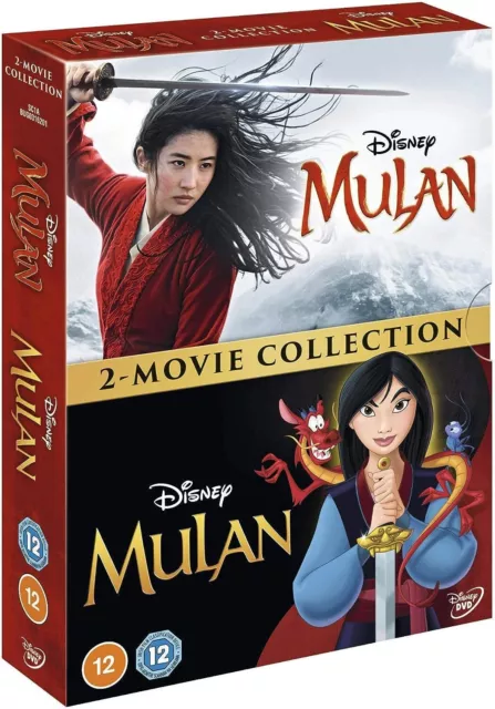 MULAN LIVE ACTION/MULAN Animation Double Pack [DVD] EUR 9,87 - PicClick IT