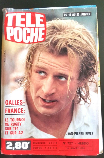 ►Télé Poche 16/1/1980; Roman-Photo avec Collaro/ Jean-Pierre Rives/ Thierry Rey