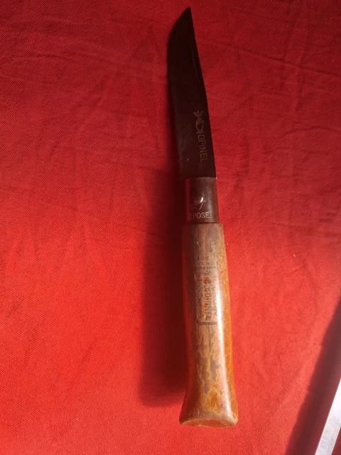 2 ANCIENS PETITS Couteaux Opinel N°4 Main Couronnée EUR 35,00 - FR