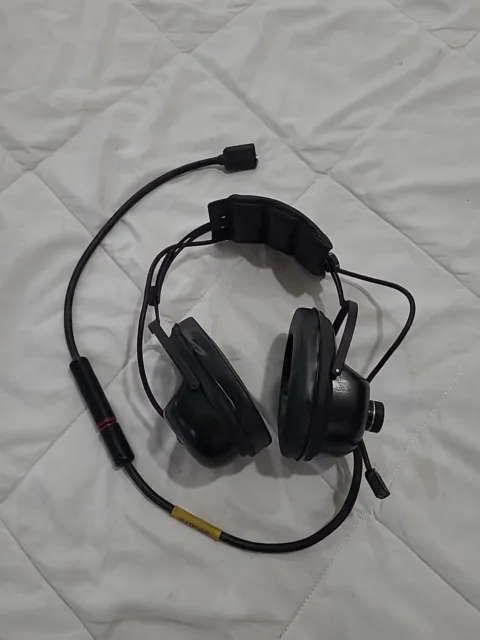 Sonetronics H16 1F GR Pilots Headset FSCM16575 with Microphone (Vintage)