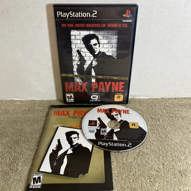 Jeu Max Payne - PlayStation 2 - Disque Promo - Très Bon état