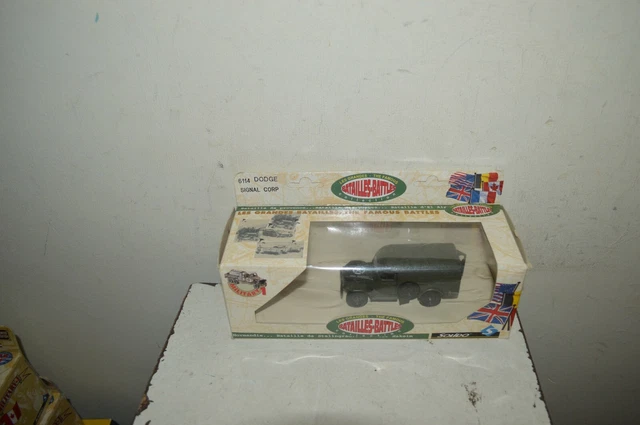 SOLIDO MILITAIRE ARMÉE 1/50 - Lot Dodge 6X6 avec Remorque + Kaiser Jeep Bâché EUR 30,00