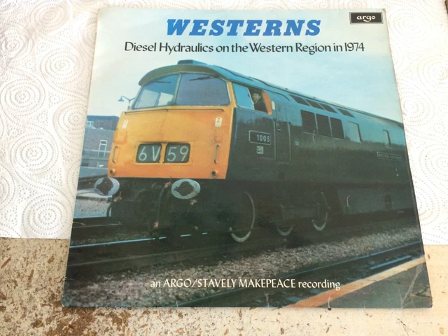 WESTERN DIESEL HYDRAULIC Train Lp Record Ztr 141 Argo Transacord 1976 ...