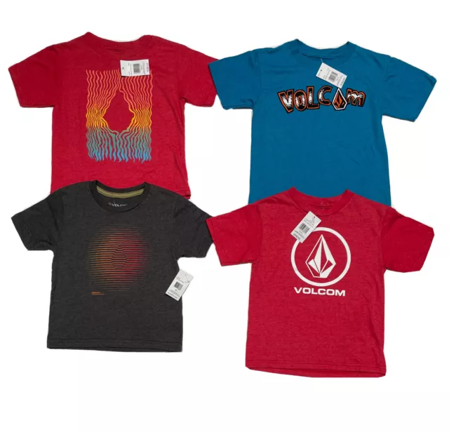 NEW! Volcom or Billabong, Toddler Boys/Girls Beachwear T-Shirts; Sizes 2T-7