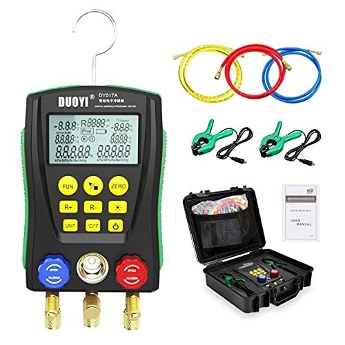 Refrigeration Digital Manifold Gauge Set for Air Conditioning/Refrigerator