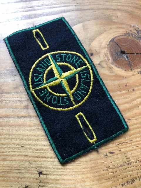 90年代 STONE  green patch 緑パッチ Stone Island × Vintage Stone Island vintage 90s green badge