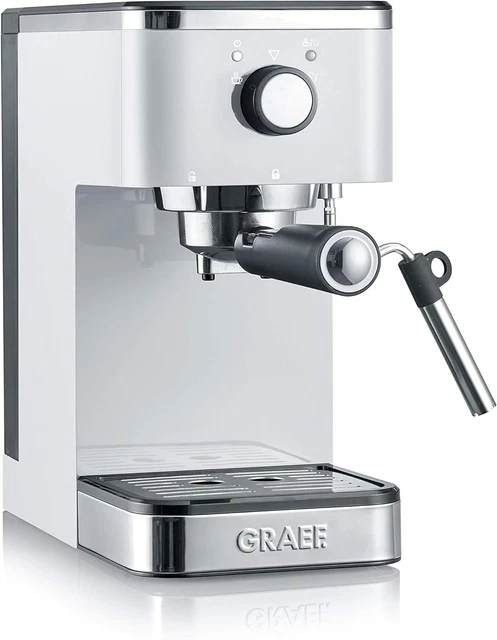 Graef ES401EU Salita Portafilter Espresso Machine, 1400, White