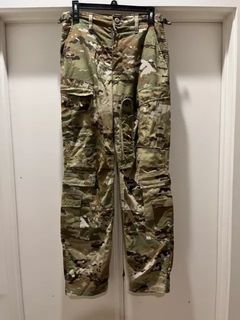 US Army OCP Multicam Camo Pants Sz Medium Regular  Combat Trousers 32x30 Knife