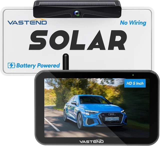 SOLAR WIRELESS REVERSING Camera 5