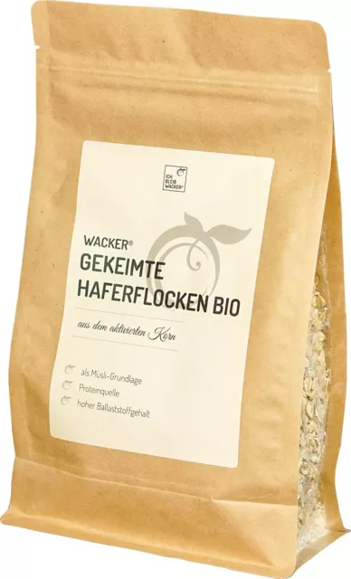 Avena germinada orgánica Wacker, 500 g [MHD 03/23] 1