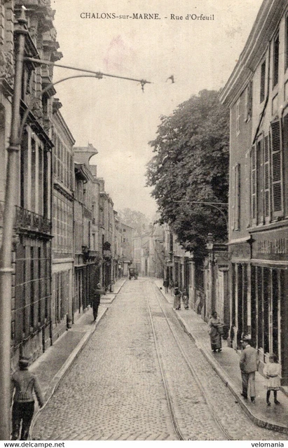8399 cpa 51 Châlons sur Marne - Rue d'Orfeuil
