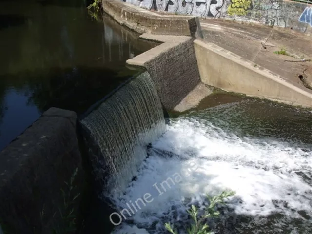 Photo 6x4 Weir on the River Dearne Barnsley/SE3406  c2009