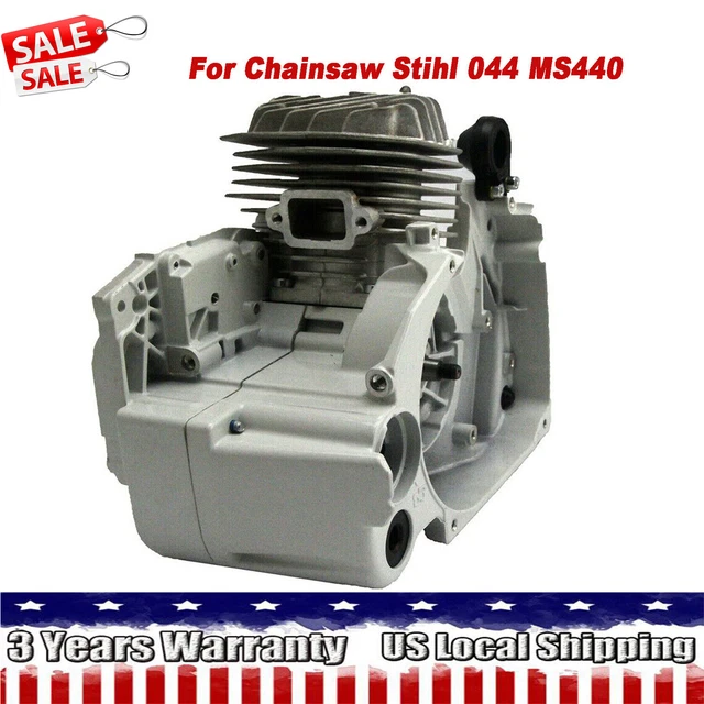 50mm-Bore Crankcase Piston Cylinder Motor Assembly Chainsaw Fit Stihl 044 Ms440