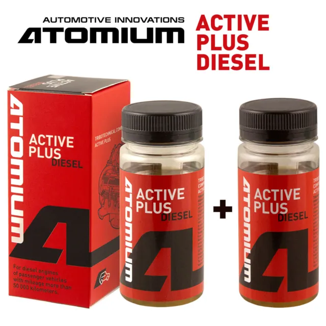 Atomium - Aditivo de aceite para motores diésel de gran kilometraje -...