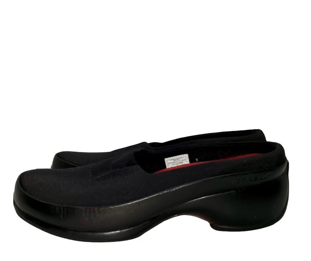 Merrell Womens Spire Slides Q Form Performance Black Stretch Fabric Shoes Size 7