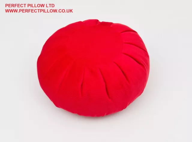 Zafu Meditation Cushion Organic Fill>Full Size & Weight>3 Fabrics 9 Great Colors
