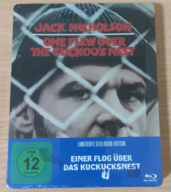 ONE FLEW OVER the Cuckoo's Nest * Blu-Ray Steelbook * NEW / SEALED EUR ...