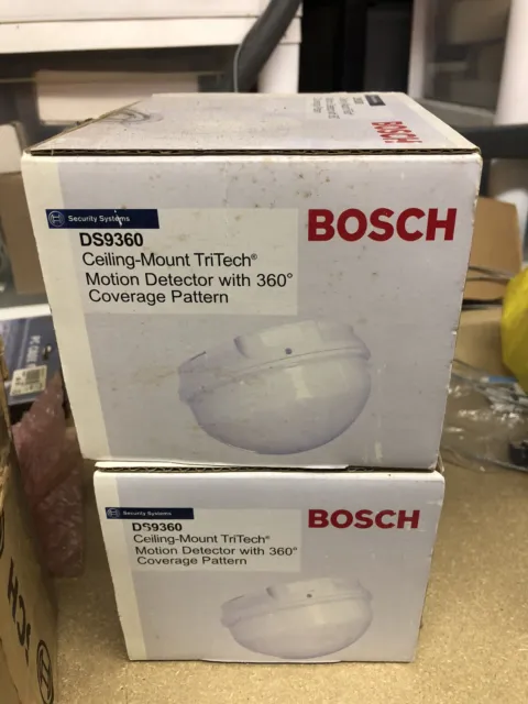 Bosch DS9360 TriTech Ceiling Mount Motion Detector 360 degree coverage pattern