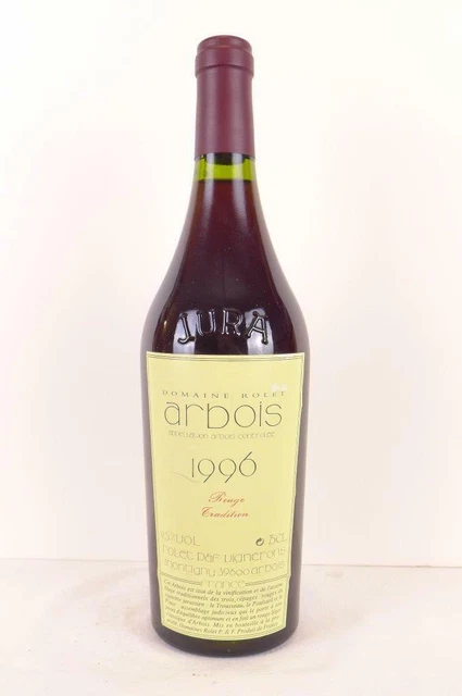 arbois domaine rolet tradition rouge 1996 - jura