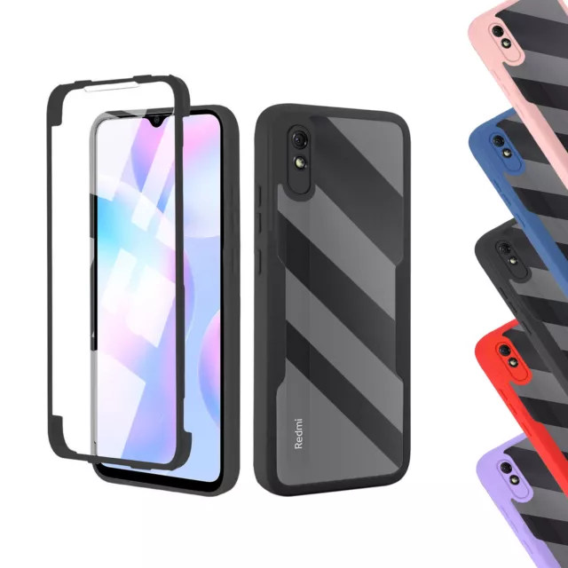 360° Degré Coque Xiaomi Redmi 9A/ 9AT Portable Mi Intégré Protection D'Écran