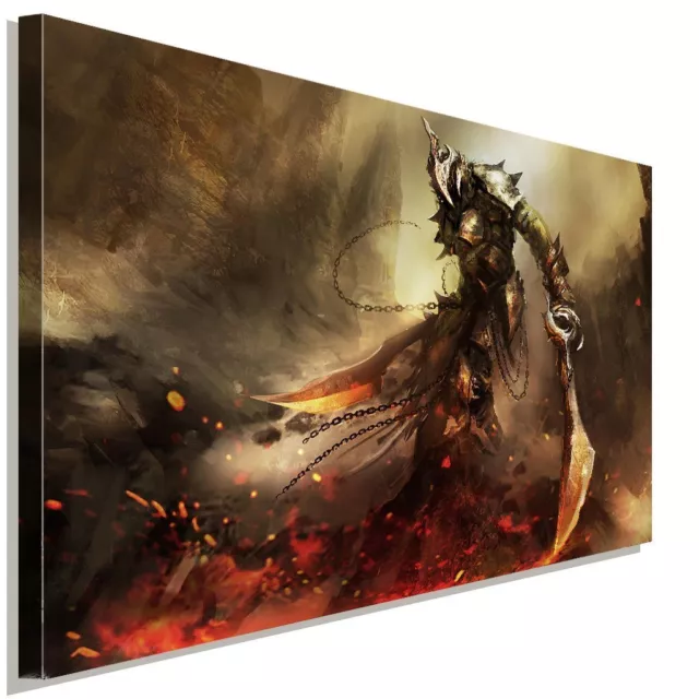 Dark Souls Steel Sword Leinwandbild AK Art Bilder Wanddeko Wandbild TOP FANART