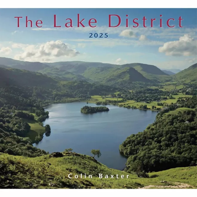 COLIN BAXTER, LAKE District Calendar 2025 Regional Month To View £